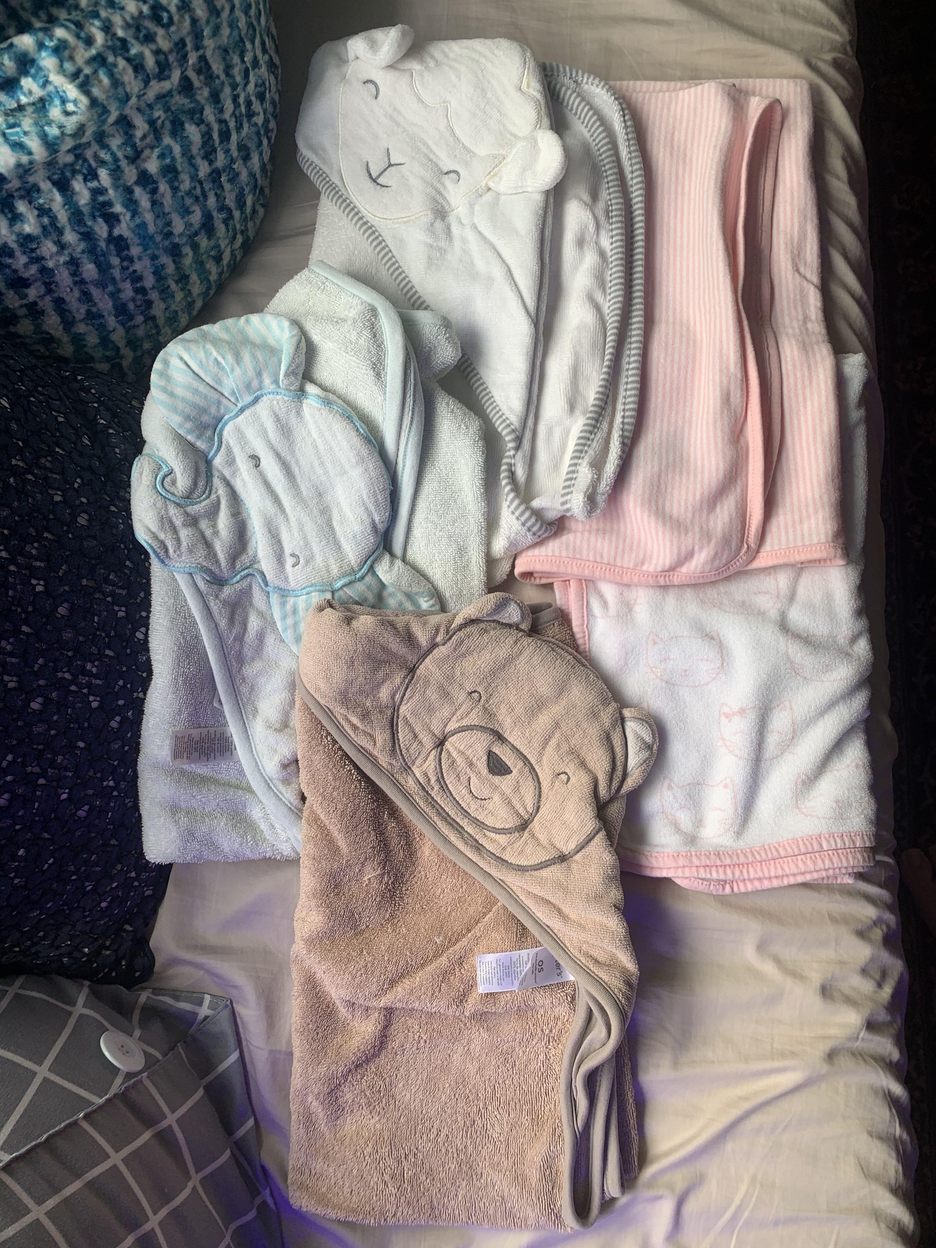 Carters baby towels sales