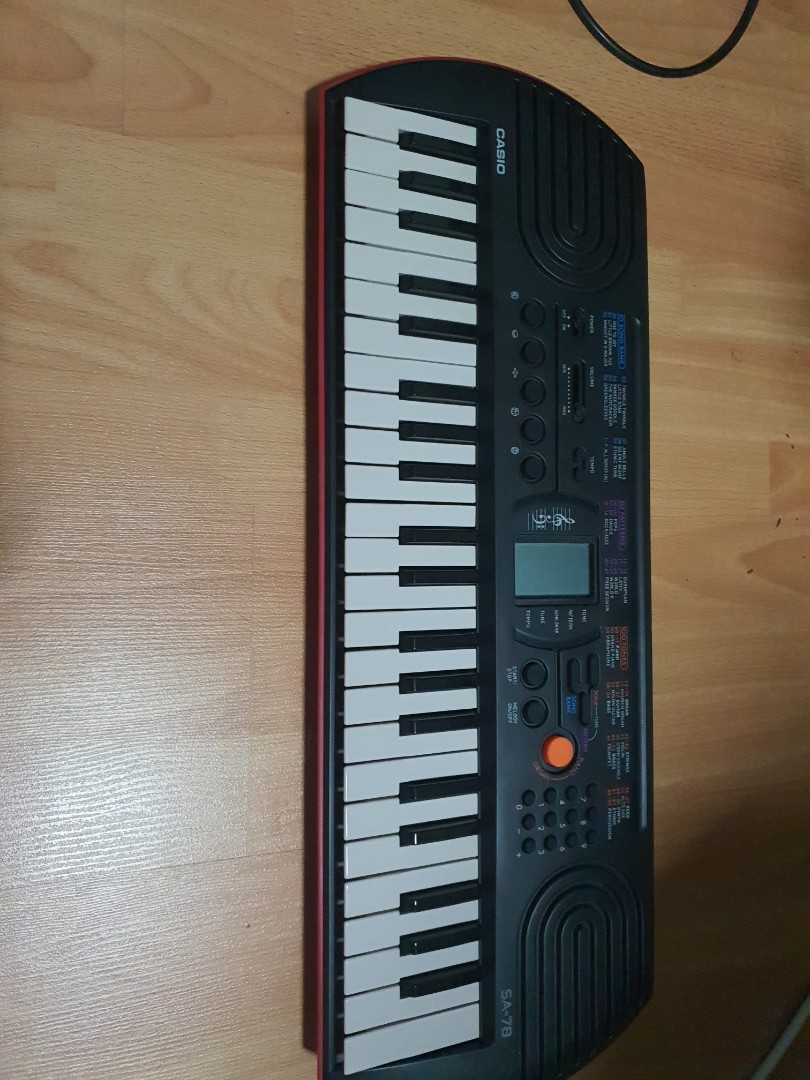 Casio sa 2025 78 piano