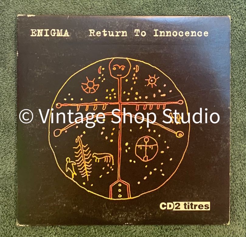 CD SINGLE 2 TITRES--ENIGMA--RETURN TO INNOCENCE--1993 