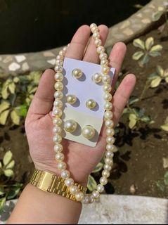Champagne Mikimoto Japan Pearls