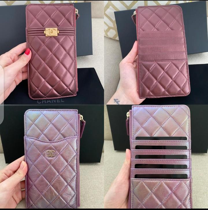 chanel multifunction wallet