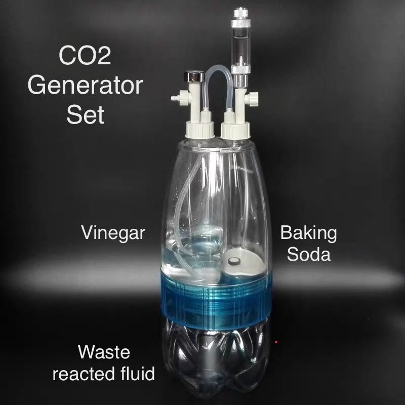 diy co2 vinegar baking soda aquarium