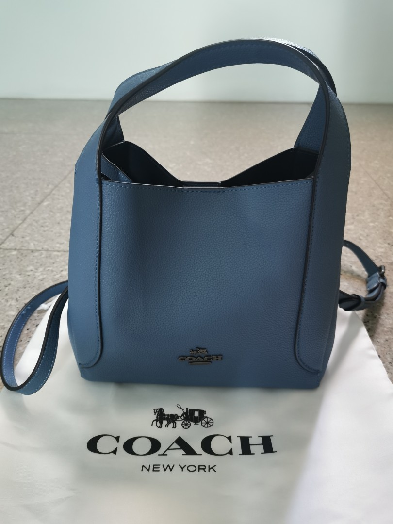 Coach Ladies Hadley Hobo 21 Bag In Stone Blue 78800 GMPE4