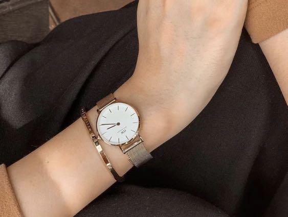 Daniel wellington gold strap outlet