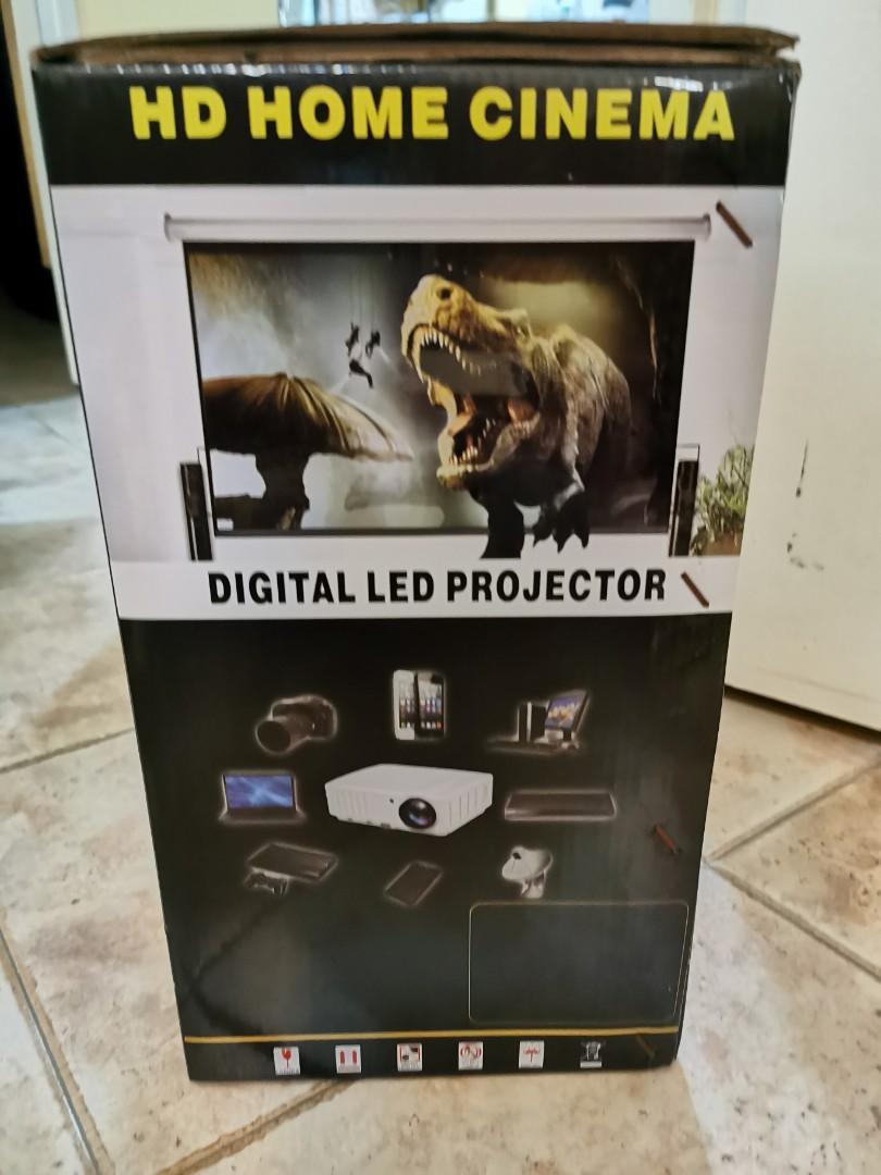 Digital LED Projector Full HD 1080P, TV & Home Appliances, TV