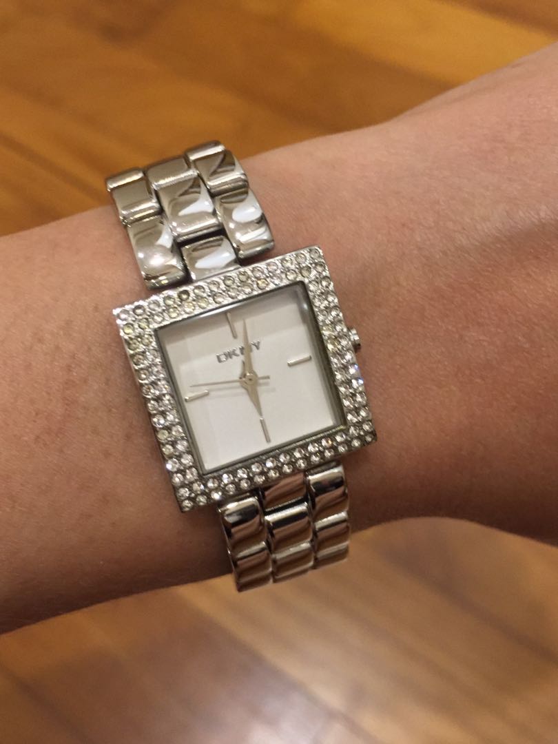 DKNY Bracelet Watch White Face Women s Fashion Watches