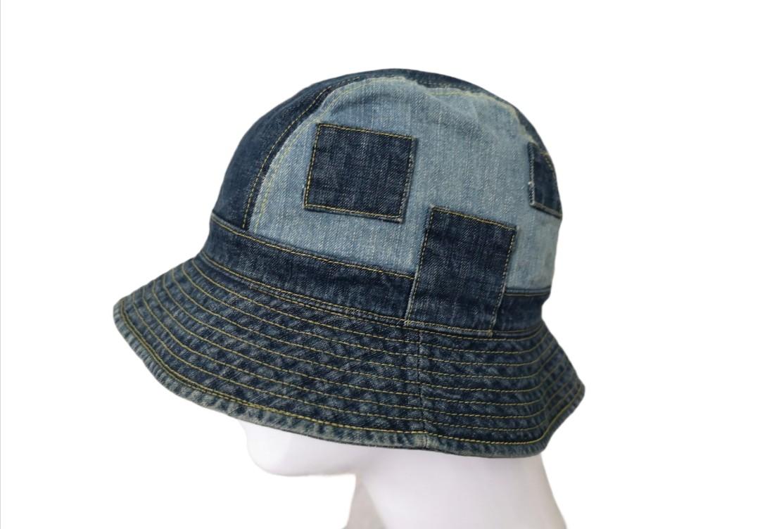 DSGN SWG BY SWAGGER JAPAN PATCHWORK DENIM HAT, Men's Fashion, Watches