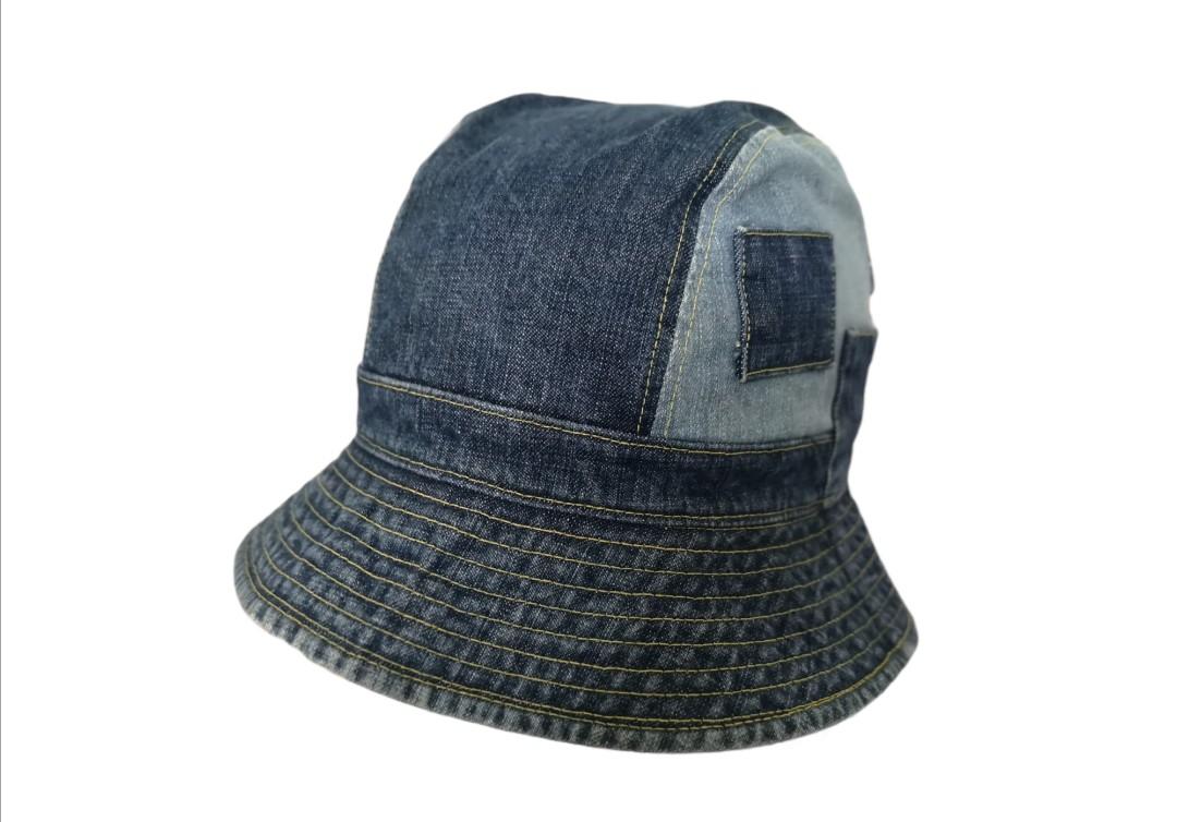 DSGN SWG BY SWAGGER JAPAN PATCHWORK DENIM HAT, Men's Fashion, Watches