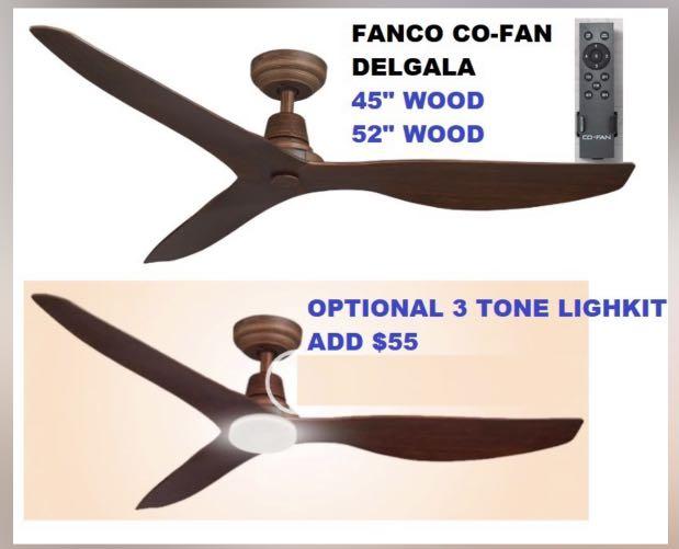 FANCO DELGALA DC CEILING FAN, Furniture & Home Living, Lighting & Fans, Fans on Carousell