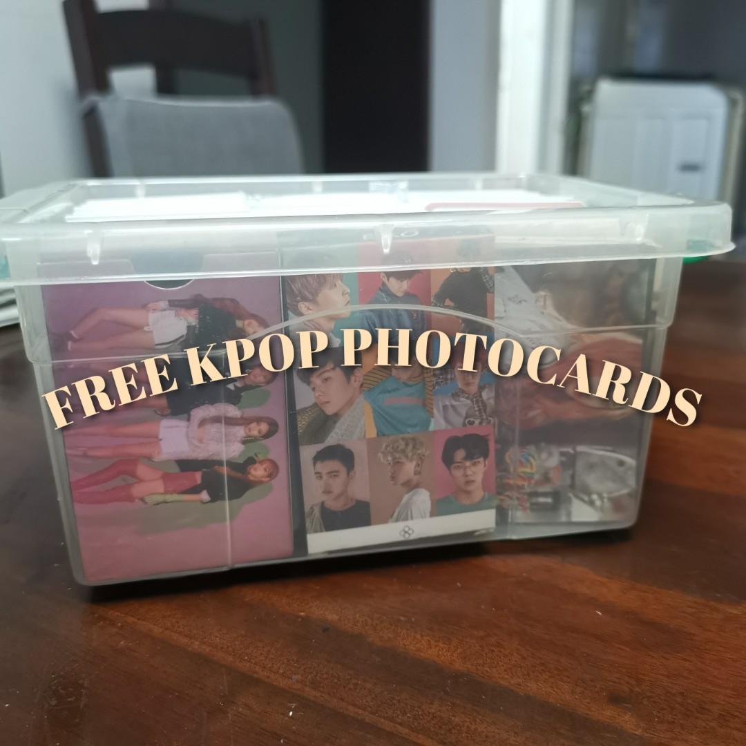 Complimentary BTS Photocards  Get complimentary BTS photocards