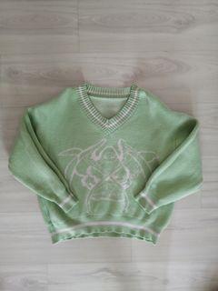 green heaven can wait hcw angel creature sweater
