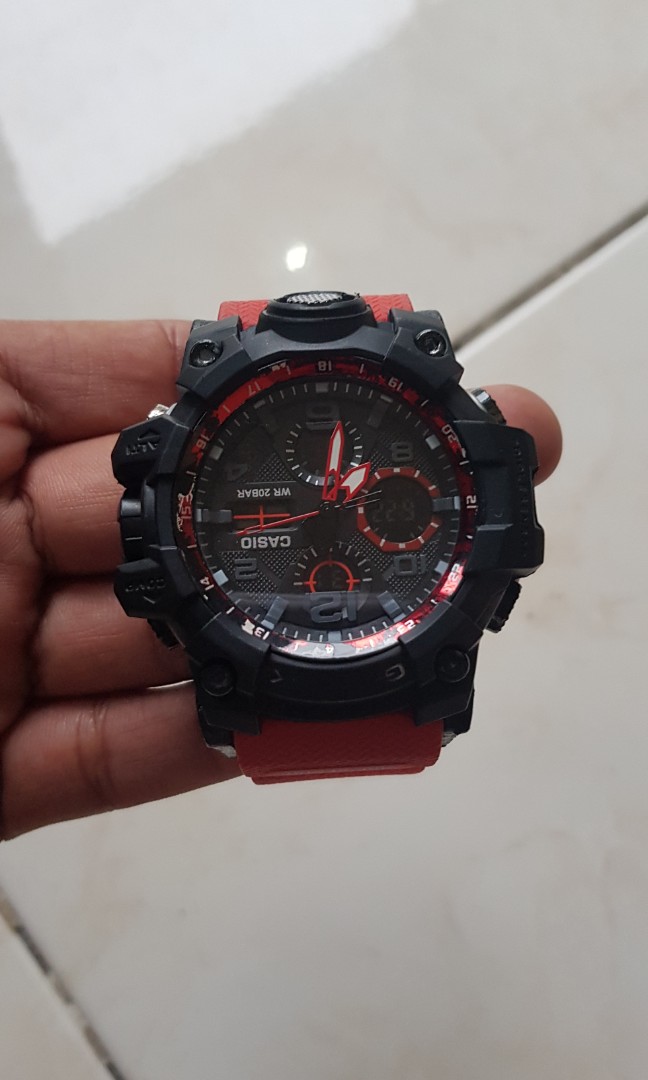 Casio st steel discount back japan movt