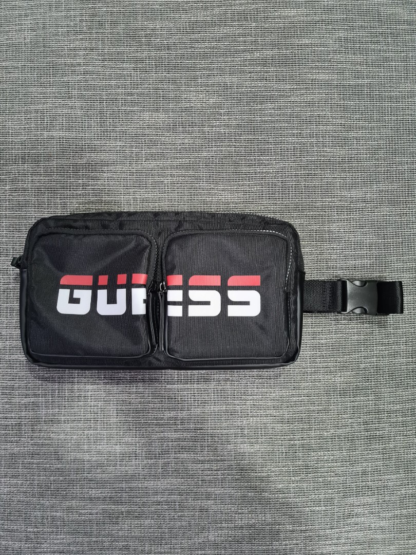 guess duo bum belt bag