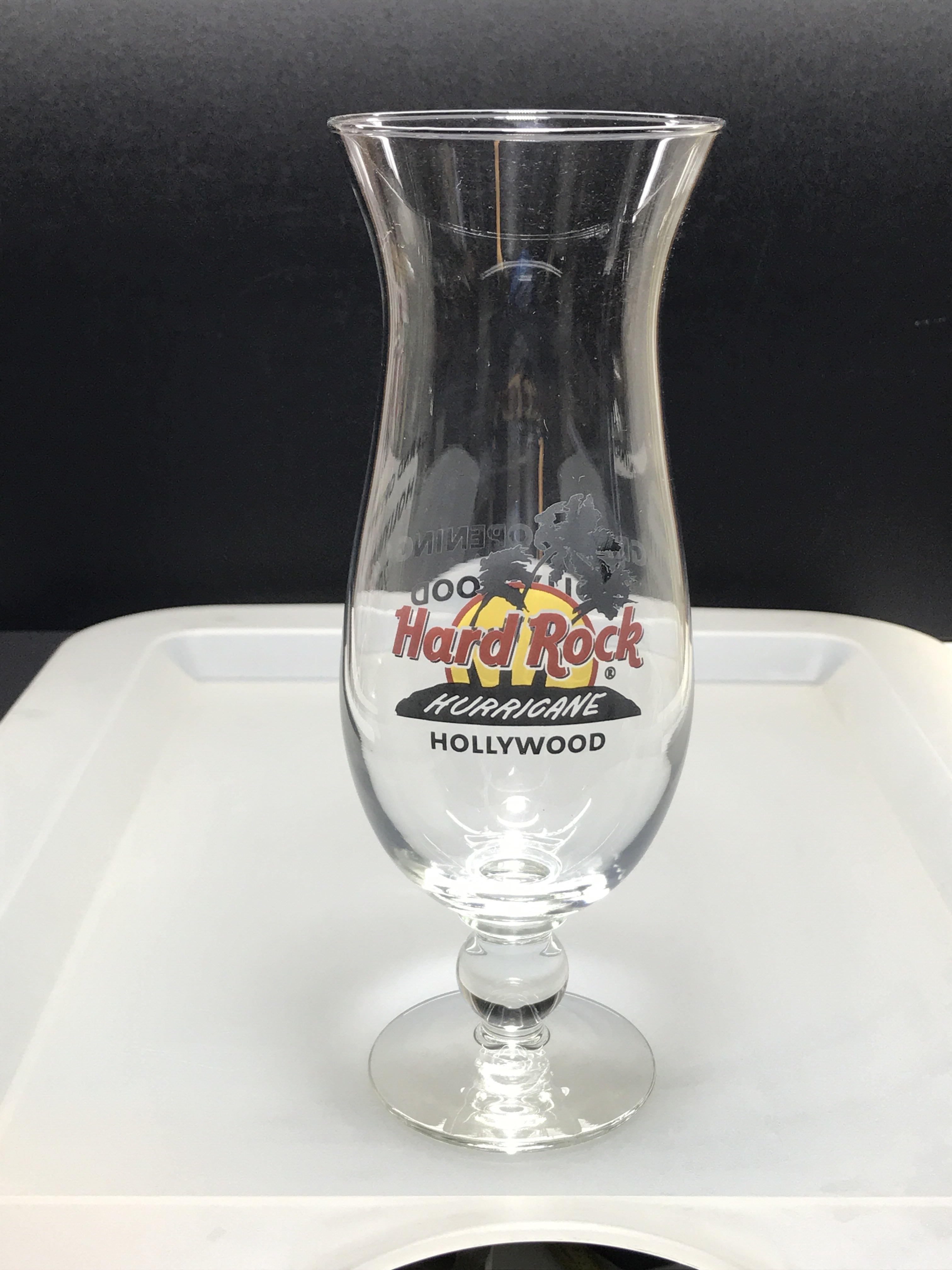 Hard Rock Cafe Hollywood Hurricane Glass, Furniture & Home Living ...