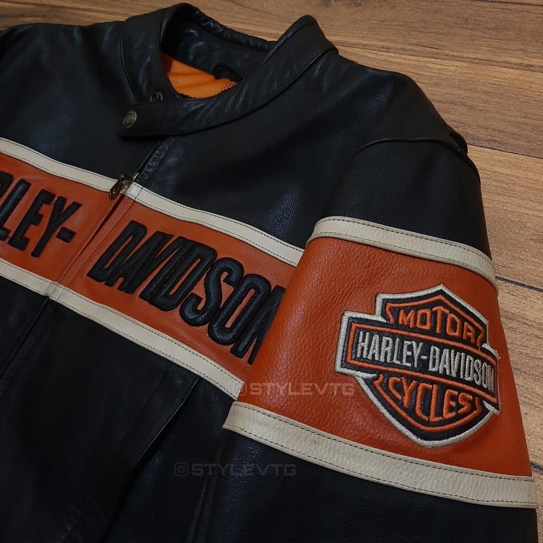 Harley Davidson Men's Biker Genuine Leather Jackets – Ruby Leather