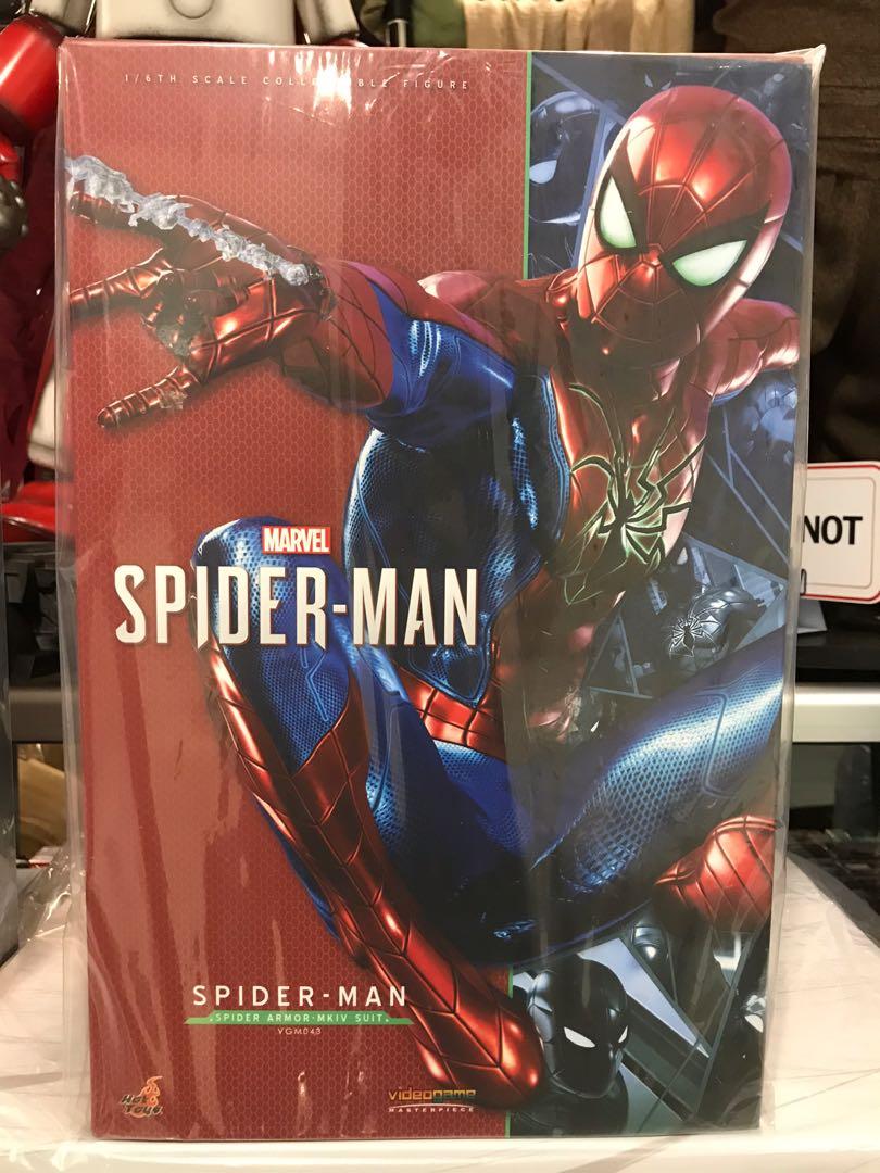 Hot Toys VGM43 Spider-Man (Spider Armor Mark 4 MK IV Suit ) Collectible  Figure, Hobbies & Toys, Collectibles & Memorabilia, Fan Merchandise on  Carousell