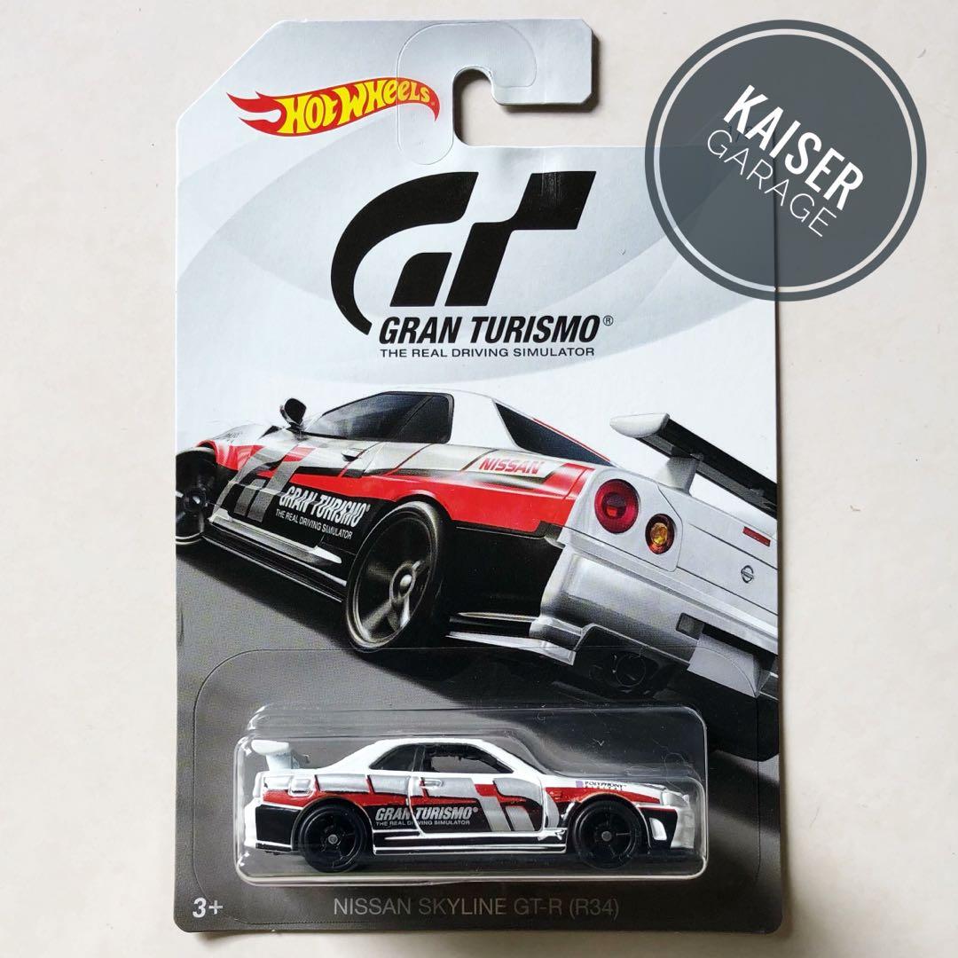 Hot wheels gran turismo nissan online skyline r34
