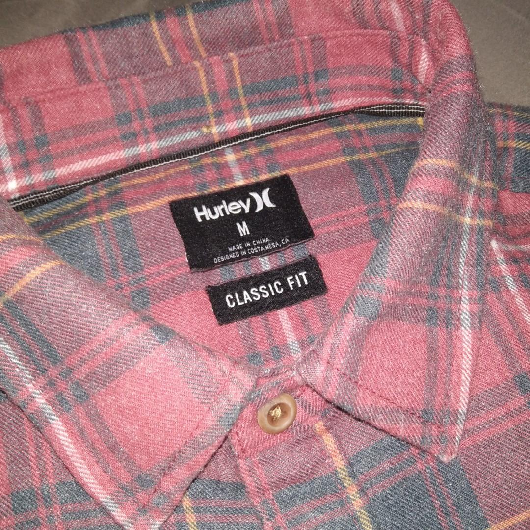 Hurley kurt flannel shirt original 