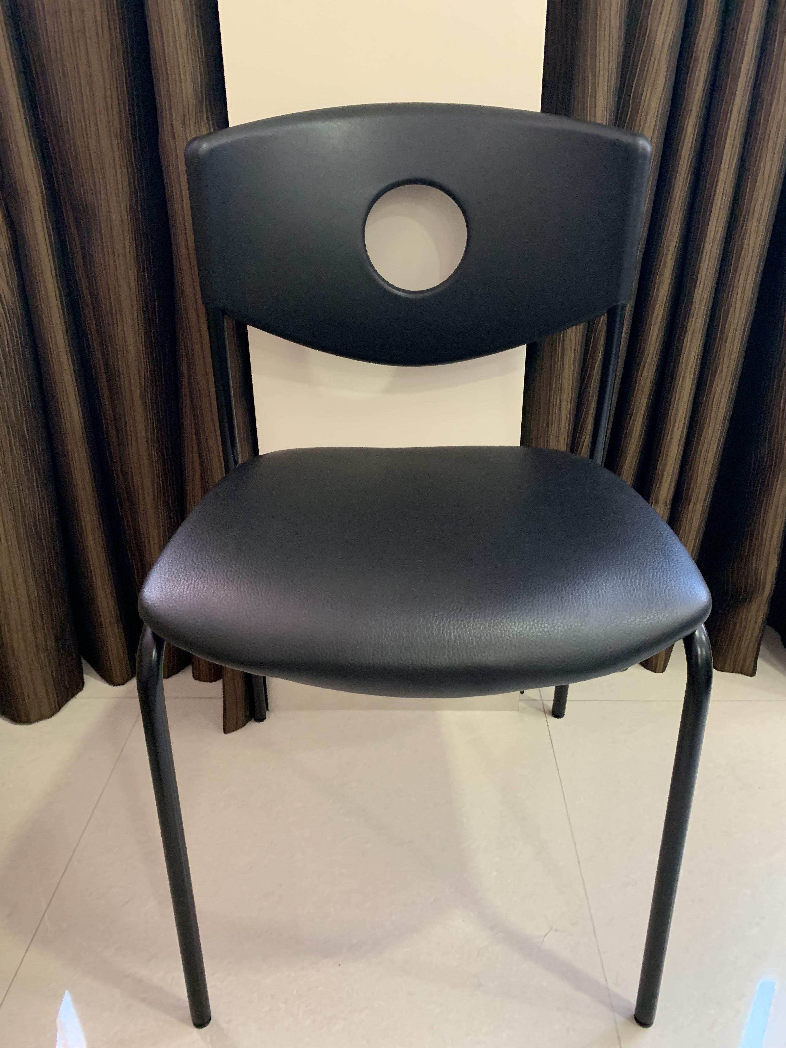 Black study chair clearance