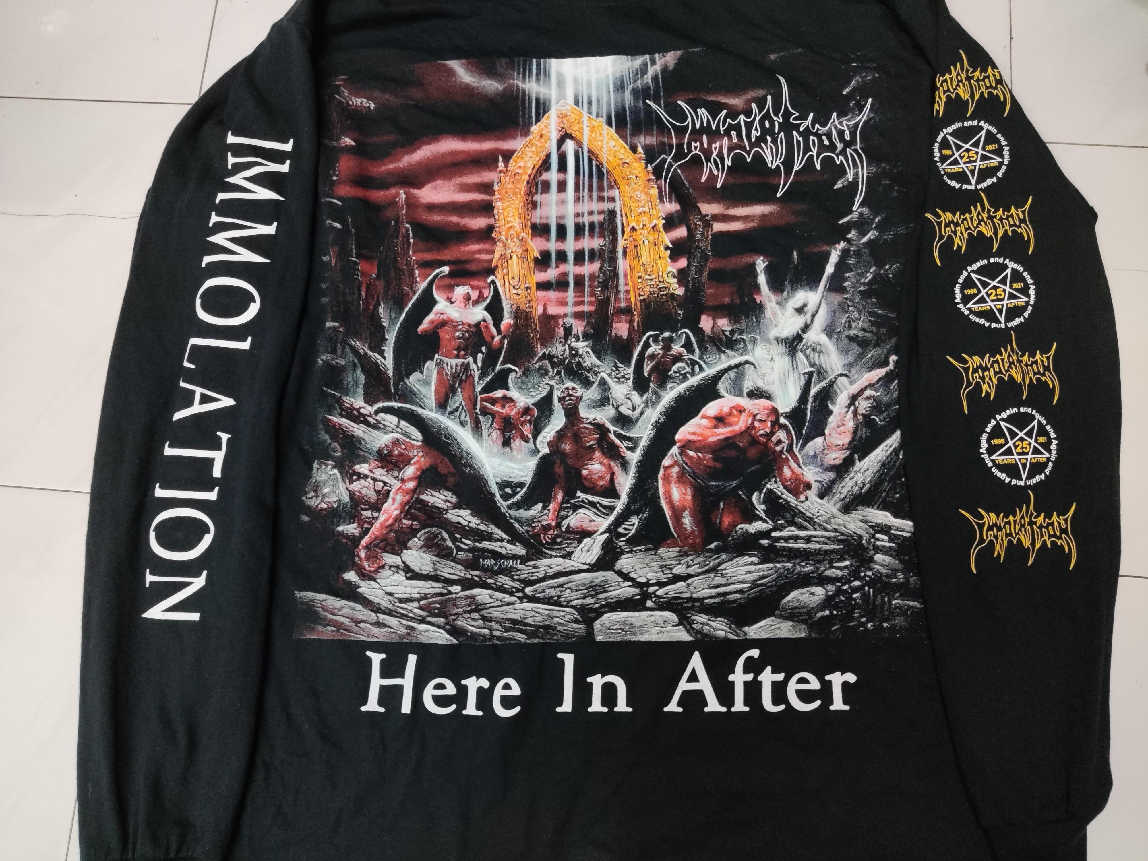 Immolation cheap t shirt