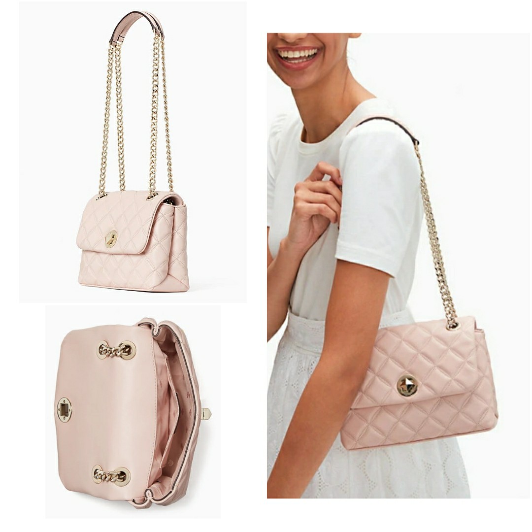 IN STOCK Kate Spade Natalia Small Flap Crossbody Rose Smoke Women s Fashion Bags Wallets Cross body Bags on Carousell