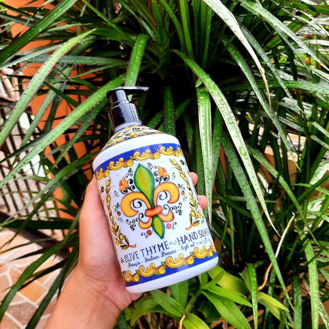 ITALIAN DERUTA PERUGIA COLLECTION (HAND SOAP), Beauty & Personal Care, Sanitary Hygiene on Carousell