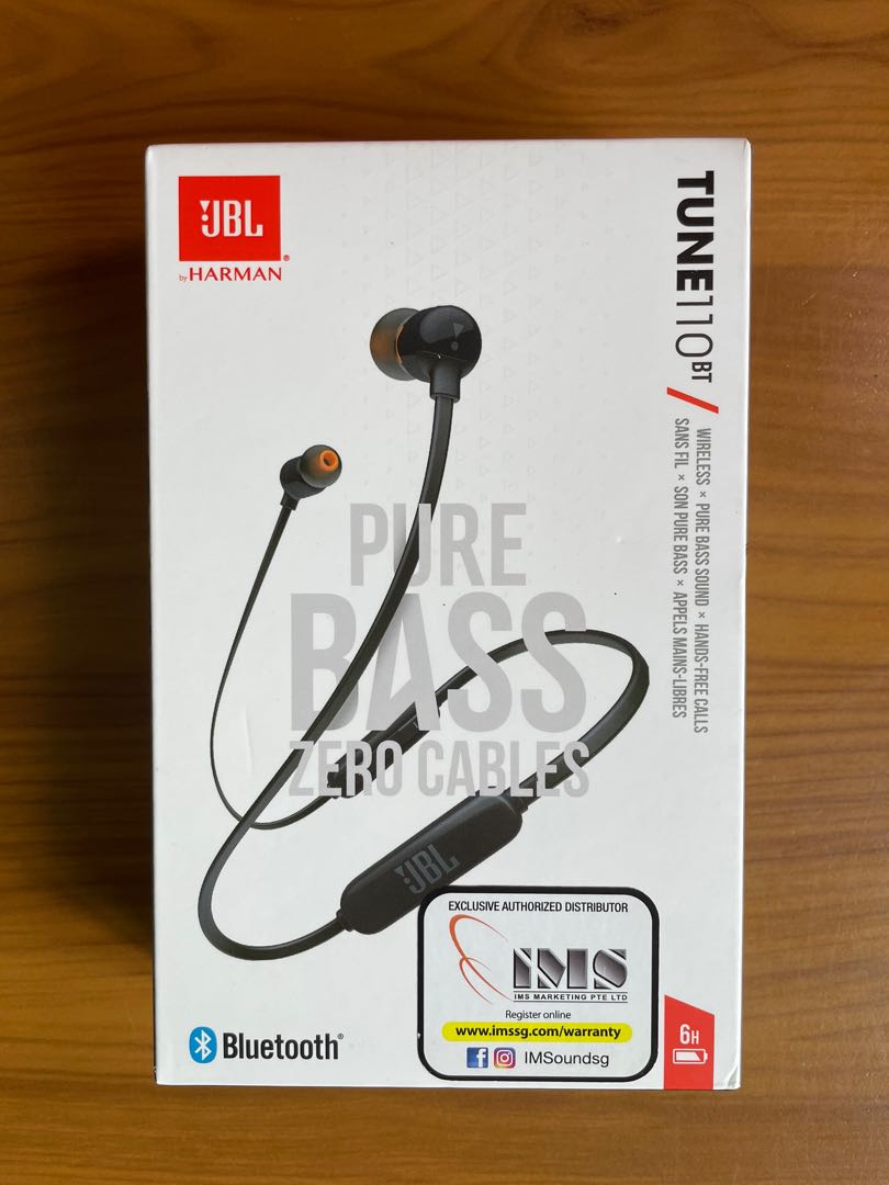Jbl pure bass zero cables 110bt 2025