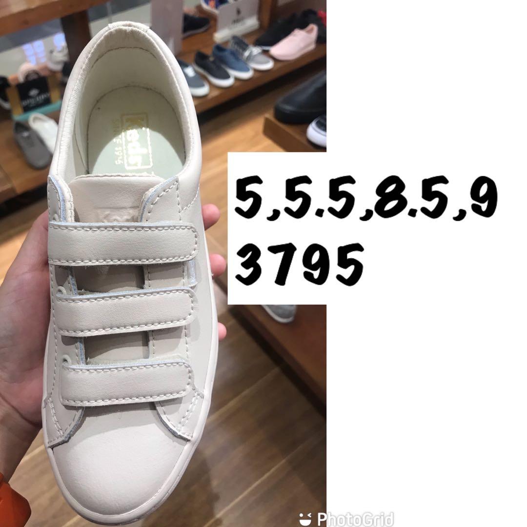 Keds No Shoe lace Cream