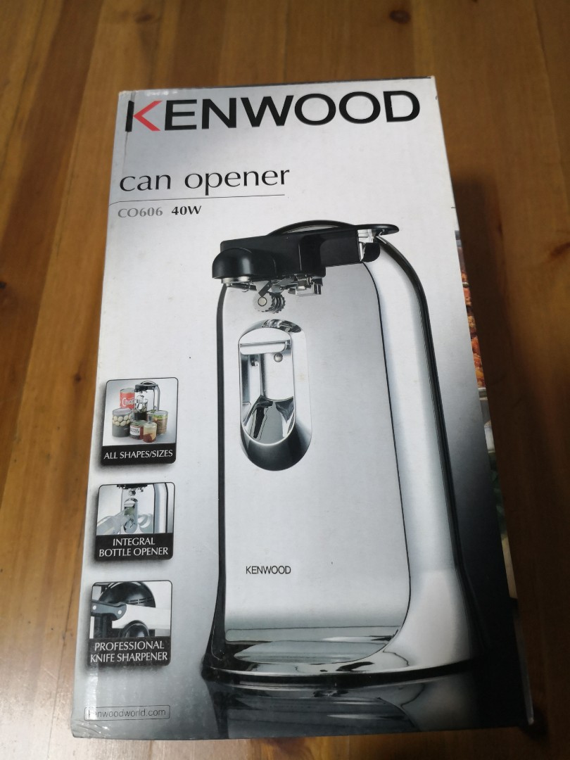 Kenwood CO606 Electric Can Opener Review and Demo 