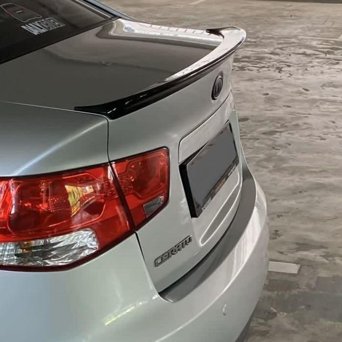 Kia Forte Spoiler Boot Lip, Car Accessories, Accessories on Carousell