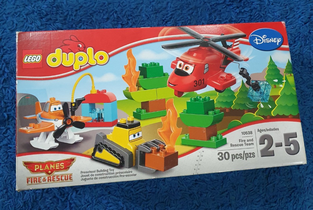 Lego Duplo Planes Fire & Rescue w/ box, Hobbies & Toys & Games