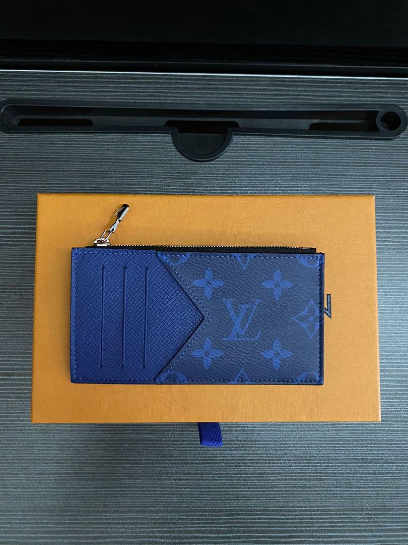 Ny ankomst Niende krøllet Louis Vuitton Coin Card Holder Taigarama, Luxury, Bags & Wallets on  Carousell