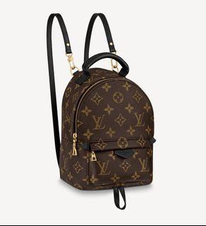 black louis vuitton backpack mini