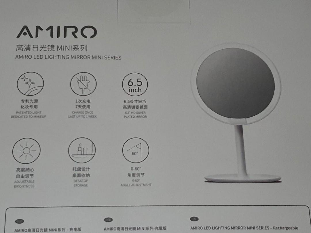 Make up mirror (Category: Makeup) located in Singapore. Submitted by essray (Listing ID 1082221189, Image 1). Description: Brand new in box make up mirror with led back light for that professional feel when you look into the mirror.
