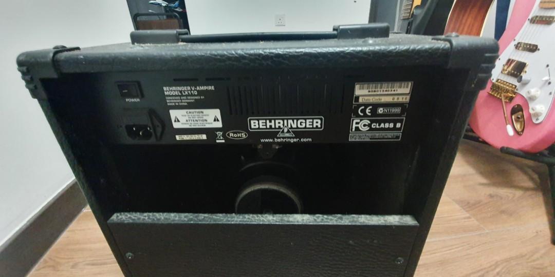 Malfunctioned Behrginer Lx110 Guitar Amp For Parts Or Repair Hobby Hobbies Toys Music Media Musical Instruments On Carousell