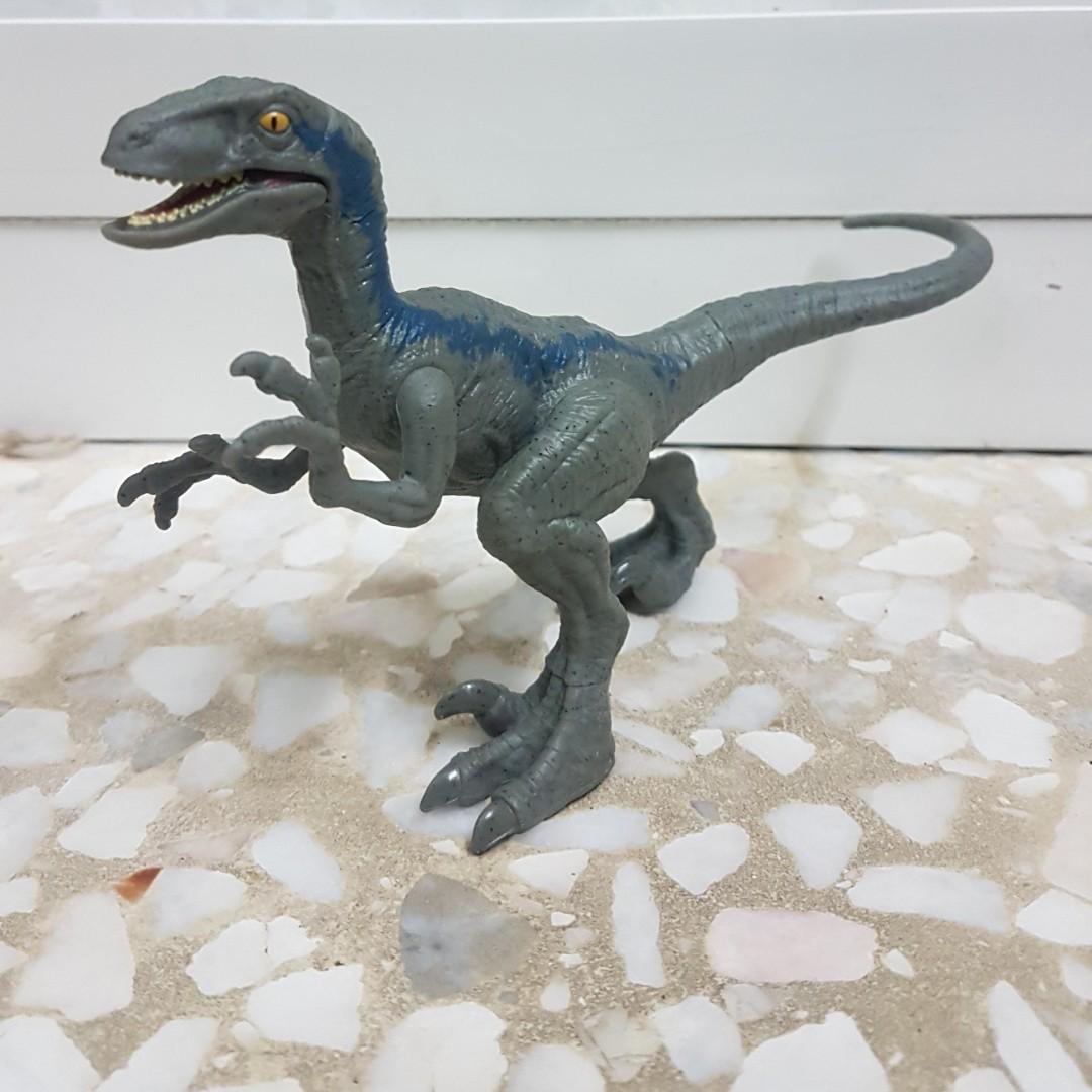 Attack pack top velociraptor blue