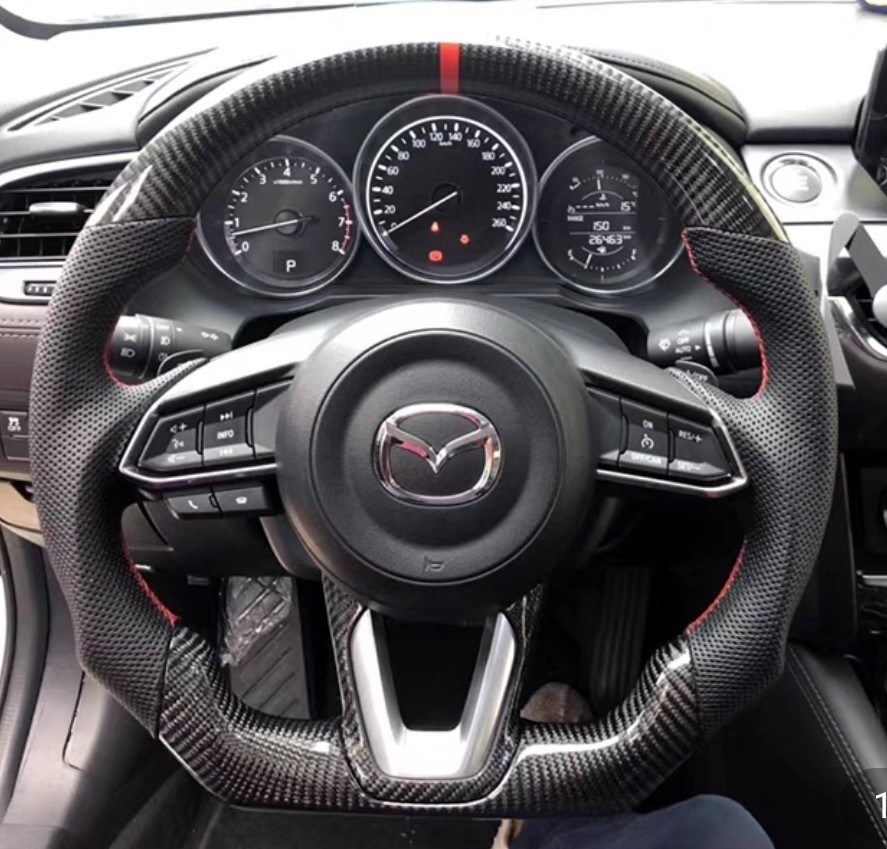 Mazda carbon sales fiber steering wheel