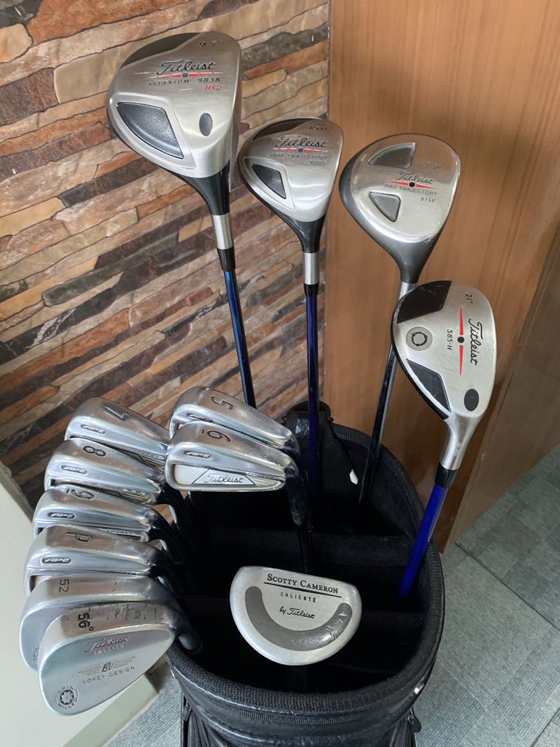 mens titleist golf set