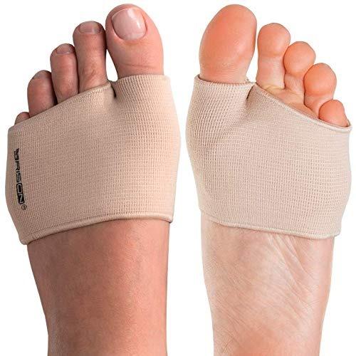 Gel foot cushion pads top