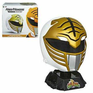 white ranger helmet legacy collection