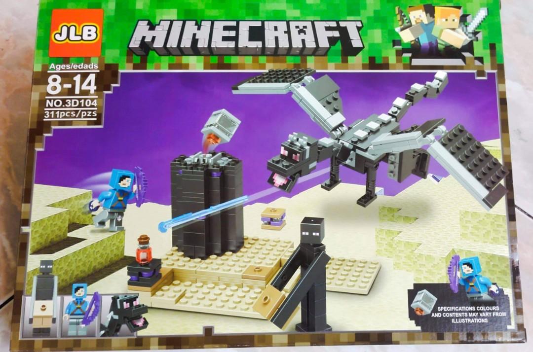 Minecraft Lego Ender Dragon Blocks, Hobbies & Toys, Toys & Games on ...