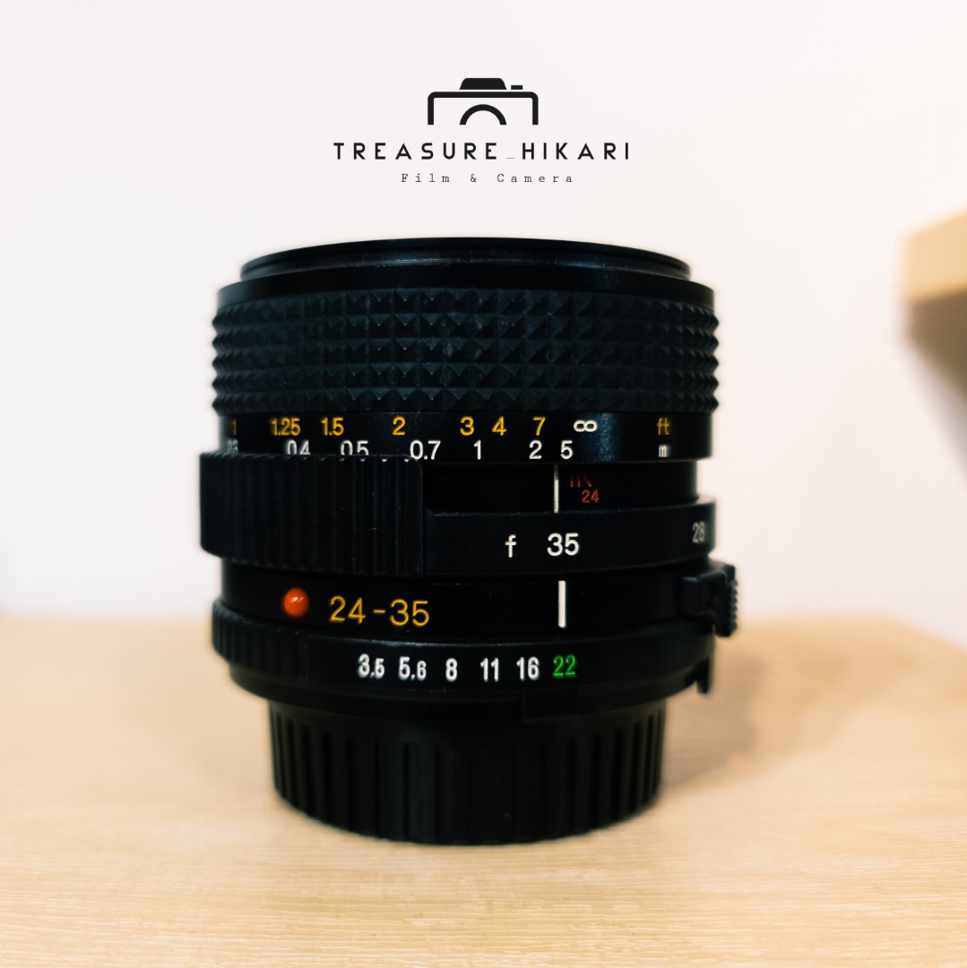 Minolta MD 24-35mm F3.5, 攝影器材, 鏡頭及裝備- Carousell