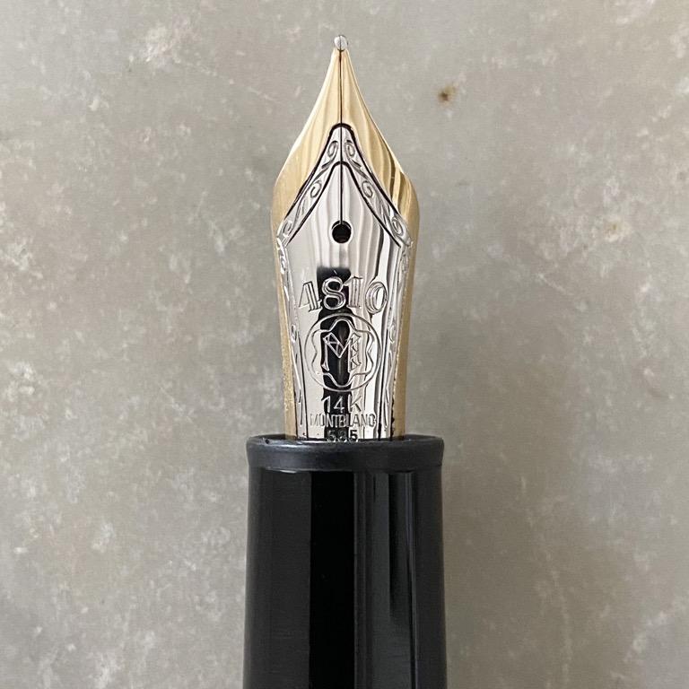 Montblanc Meisterst ck Platinum Coated LeGrand Fountain Pen 2851