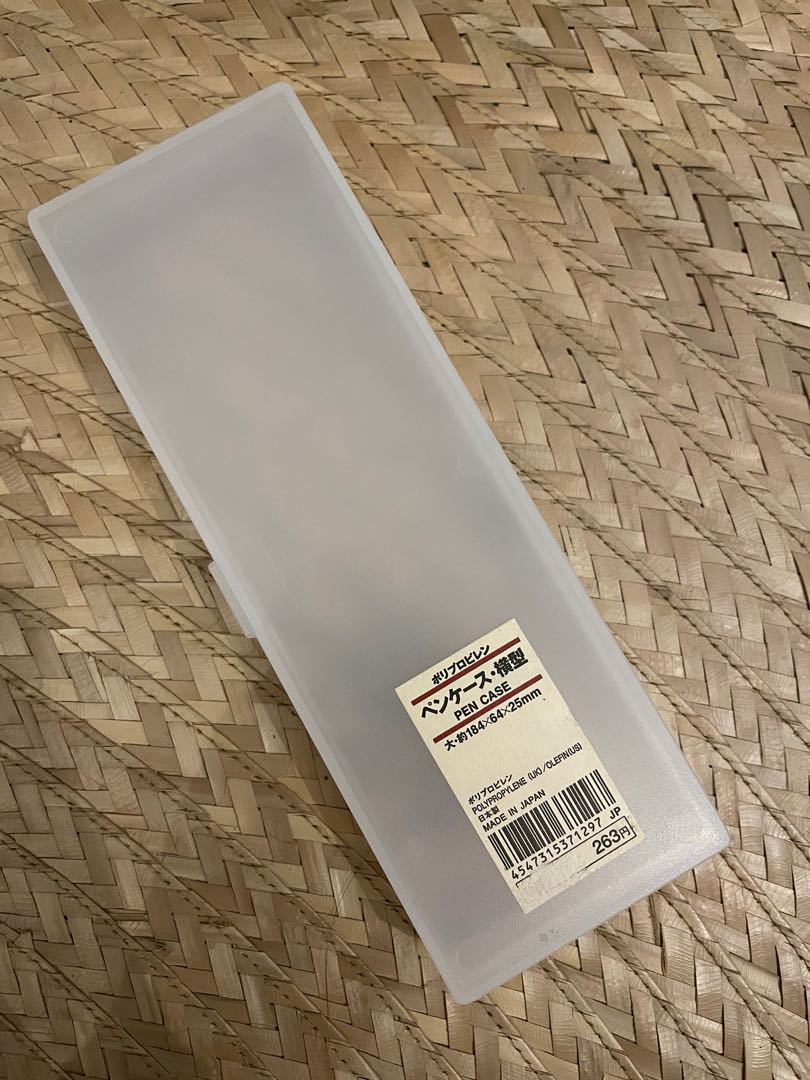 Muji Pencil / Pen Case / Holder, Hobbies & Toys, Stationary & Craft