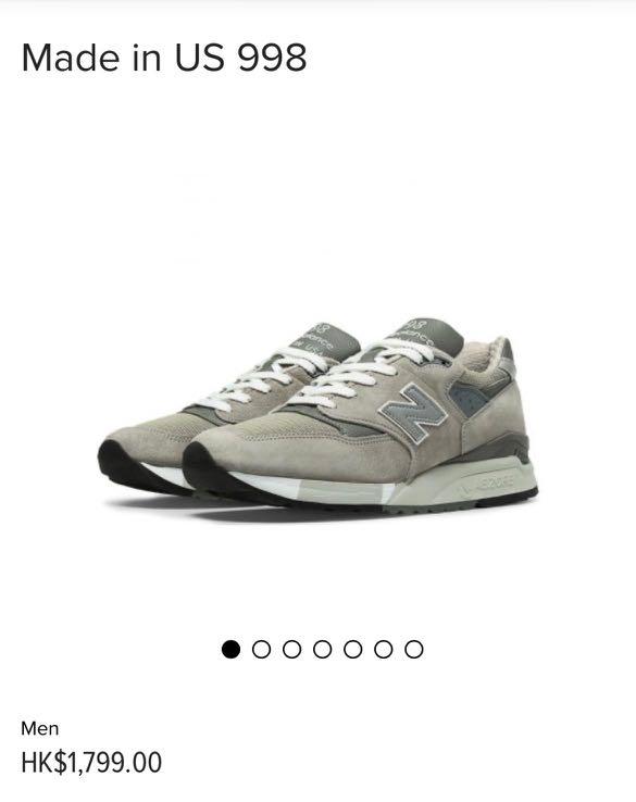 New Balance 998 made in USA Carousell