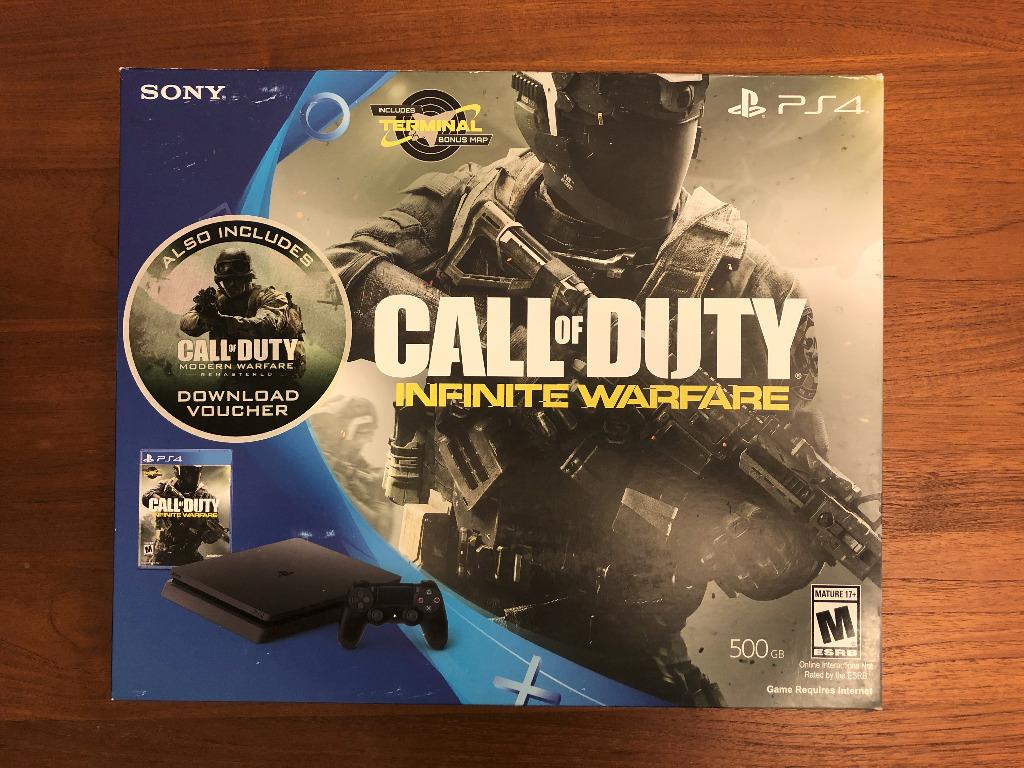 Ps4 slim hot sale infinite warfare bundle