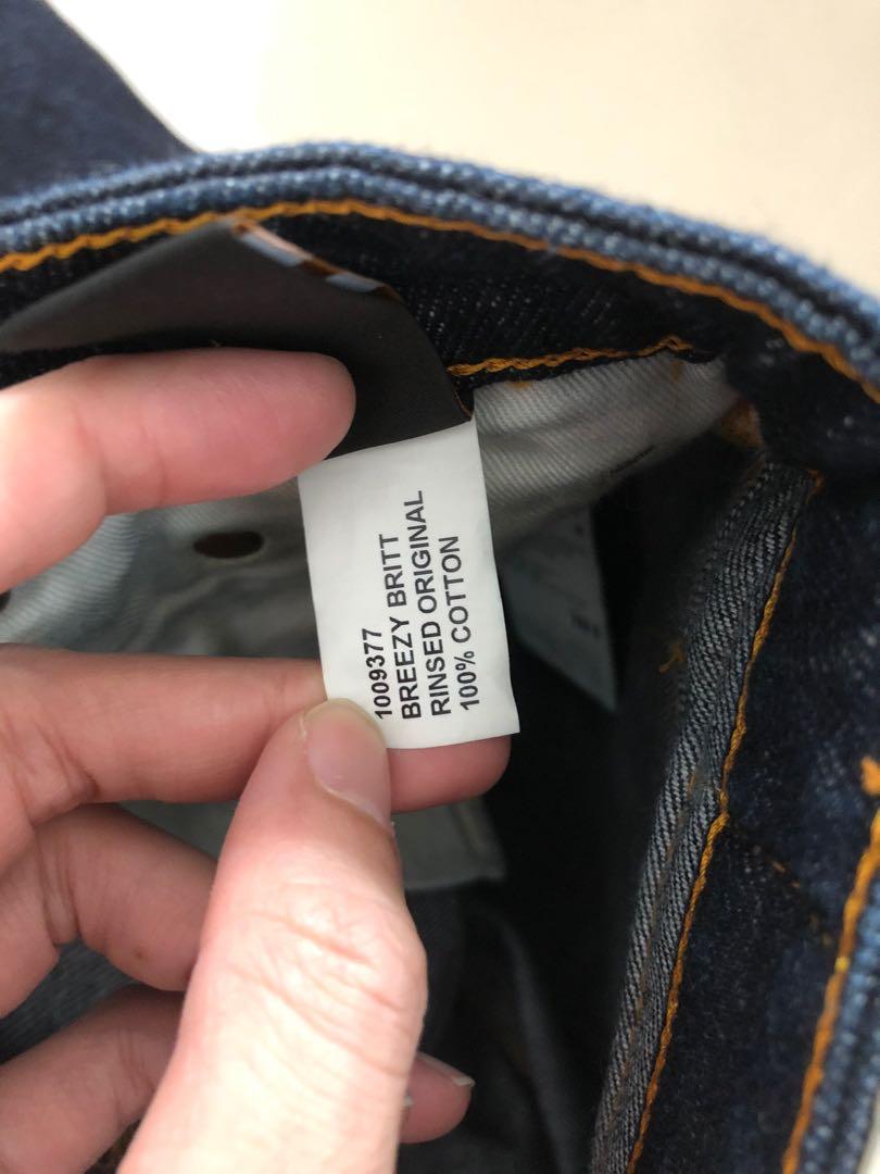 Nudie Jeans (Woman) Breezy Britt Rinsed 