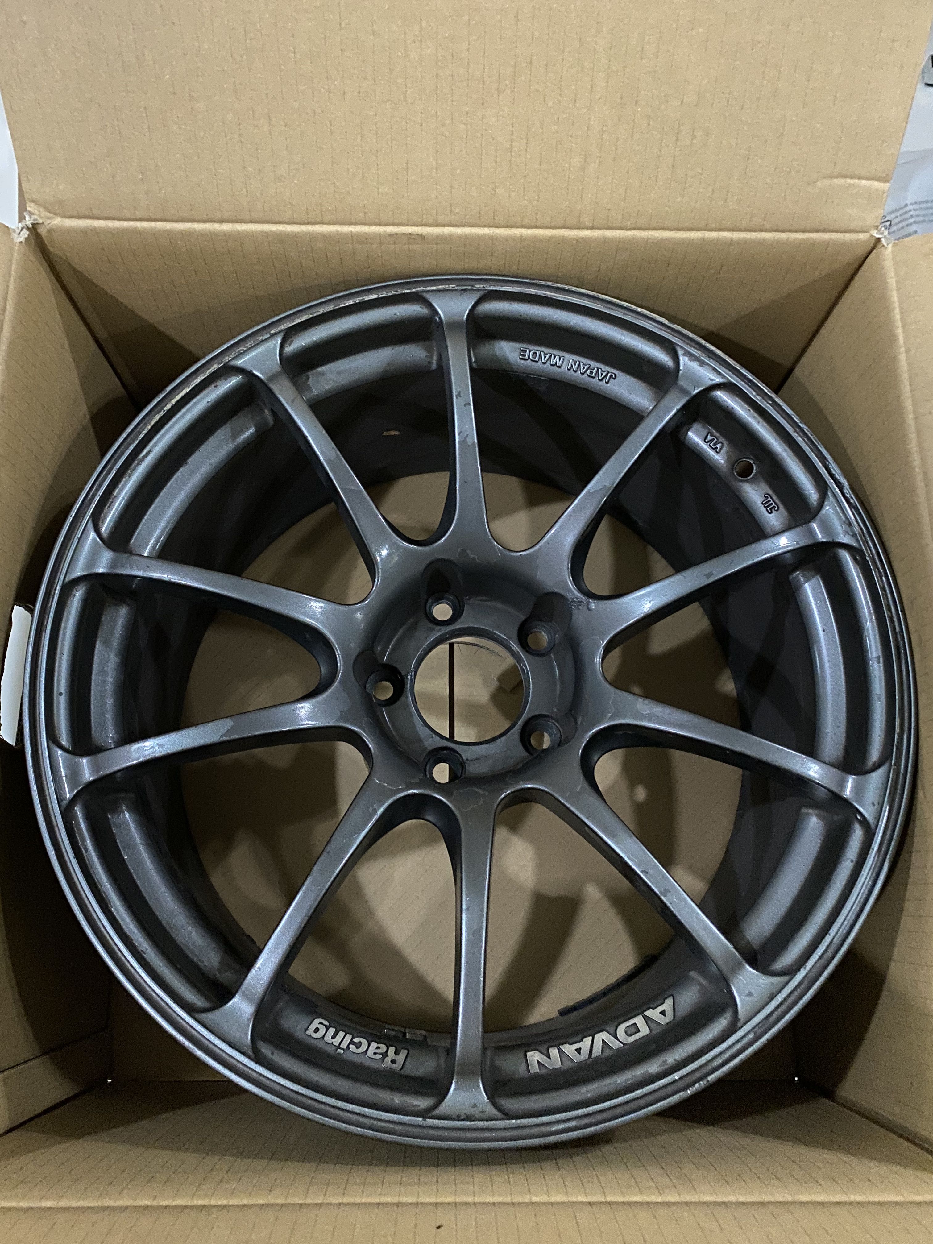 Original Advan Racing RZ 18” Rims, Car Accessories, Tyres & Rims on ...