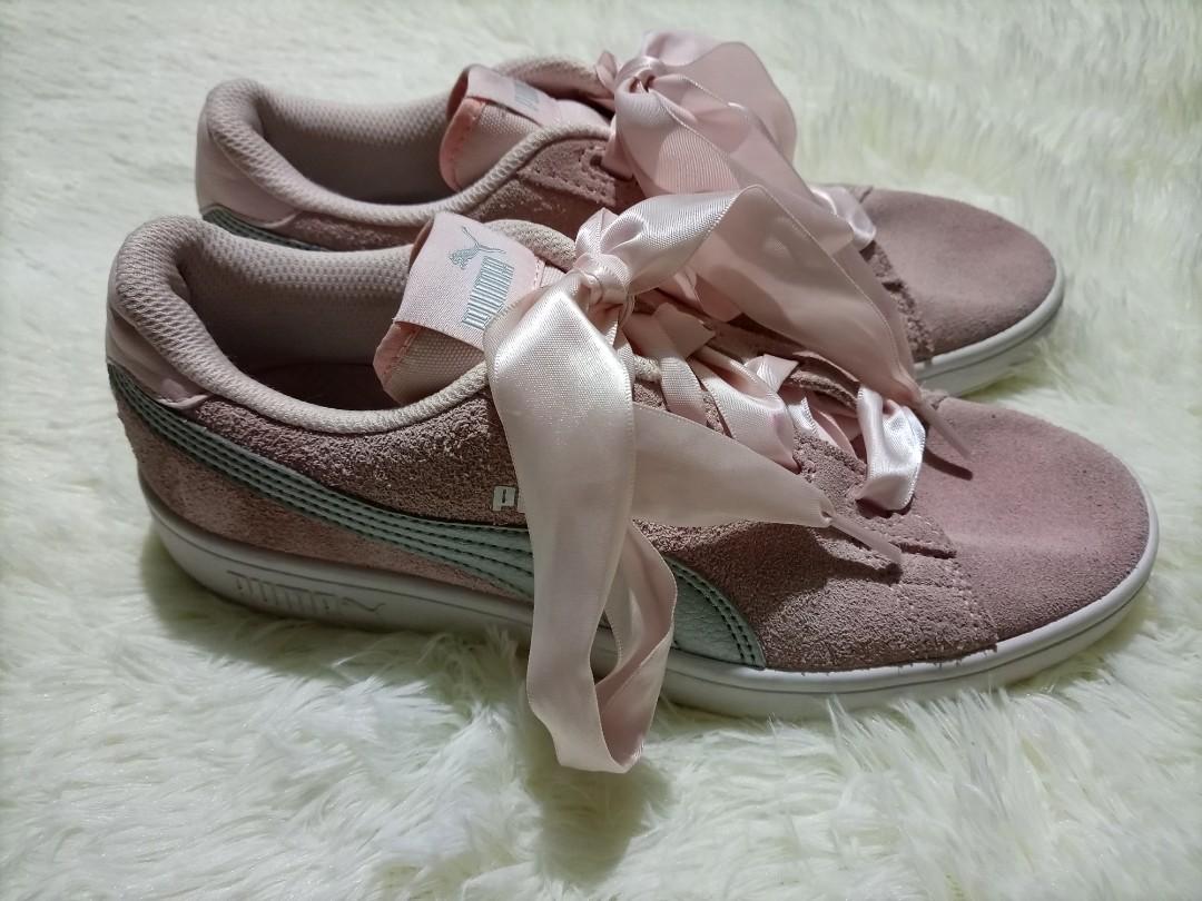 Puma bow tie sneakers hotsell