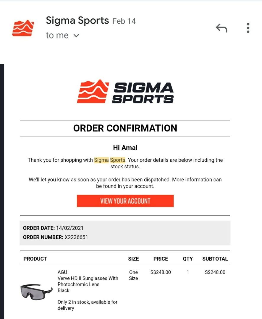 RARE AGU Verve HDII Cycling Sunglasses Yellow Lens Jumbo Visma, Men's